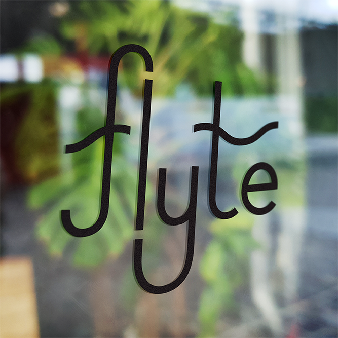 Flyte Window Signage